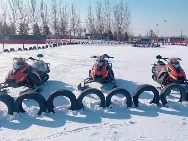 河南省洛陽市冰雪摩托